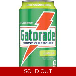 Gatorade Lemon-Lime Thirst Quencher - 343ml Can Soft Drink